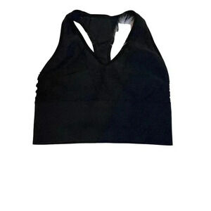 Pink Sport Black Sports Bra Size S